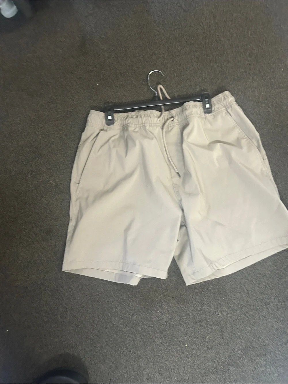 Men's Hybrid Drawstring Shorts - Cream 070826BRM